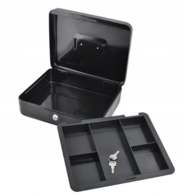 DUŻA KASETKA NA PIENIĄDZE NA KLUCZE MAXI 30 cm Marka inny