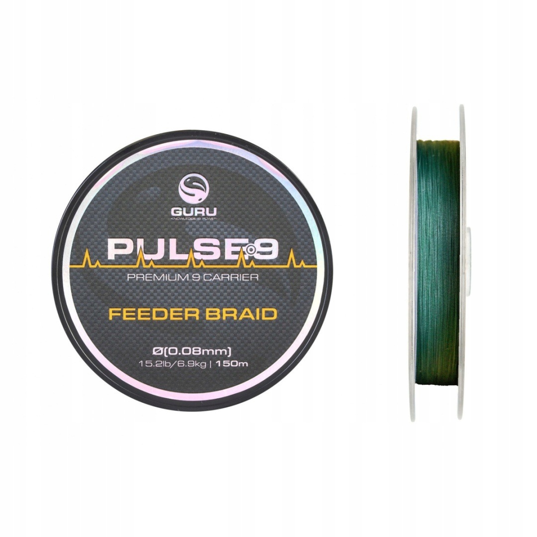 Plecionka Guru Pulse-9 Feeder Braid 150m 0.10mm 18.3lb