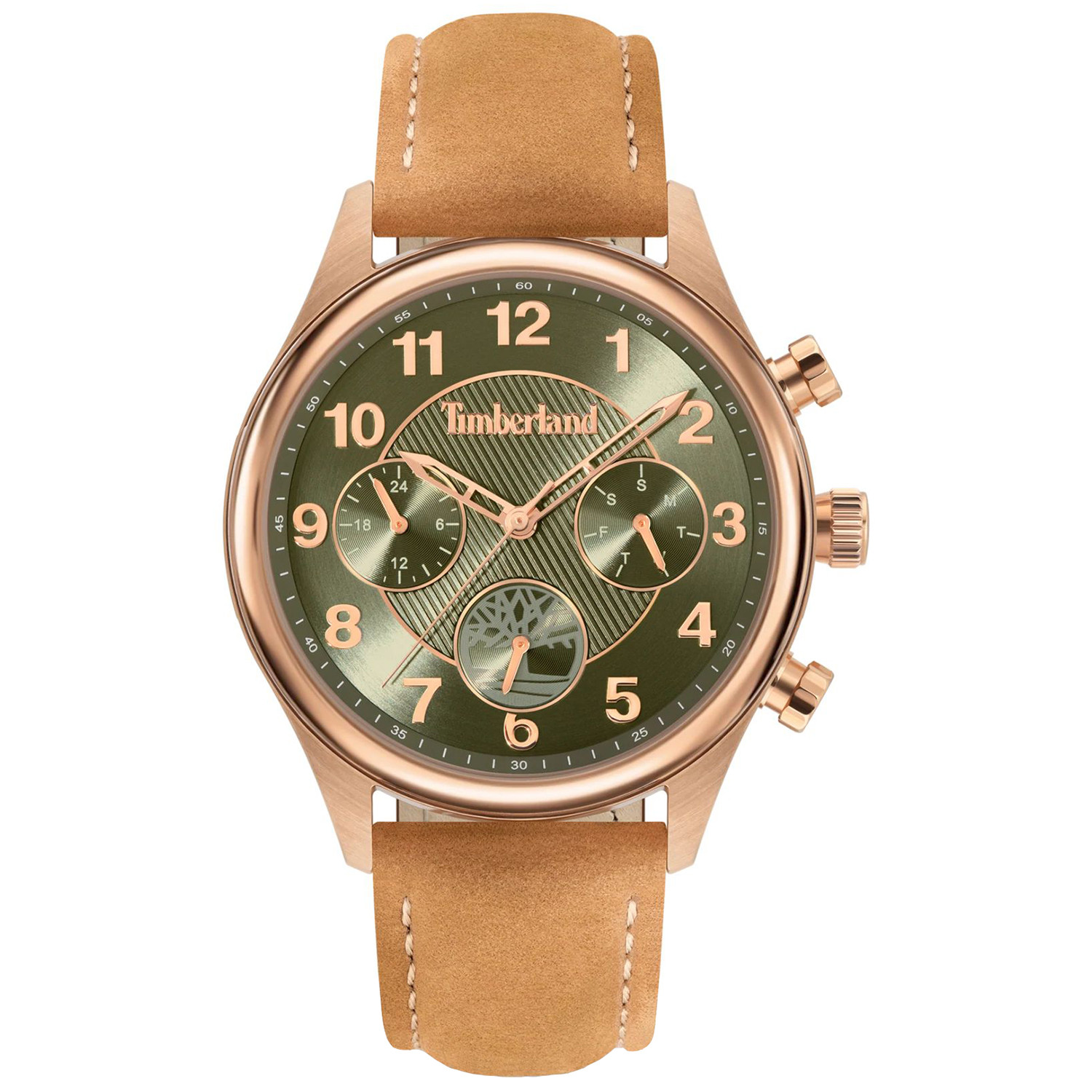 Pánské Hodinky Timberland TBL.TDWLF2200101 hnědé