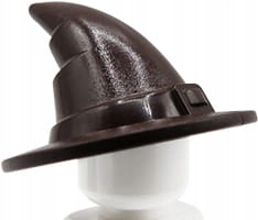 

Lego kapelusz czarodzieja czarownicy c. brązowy