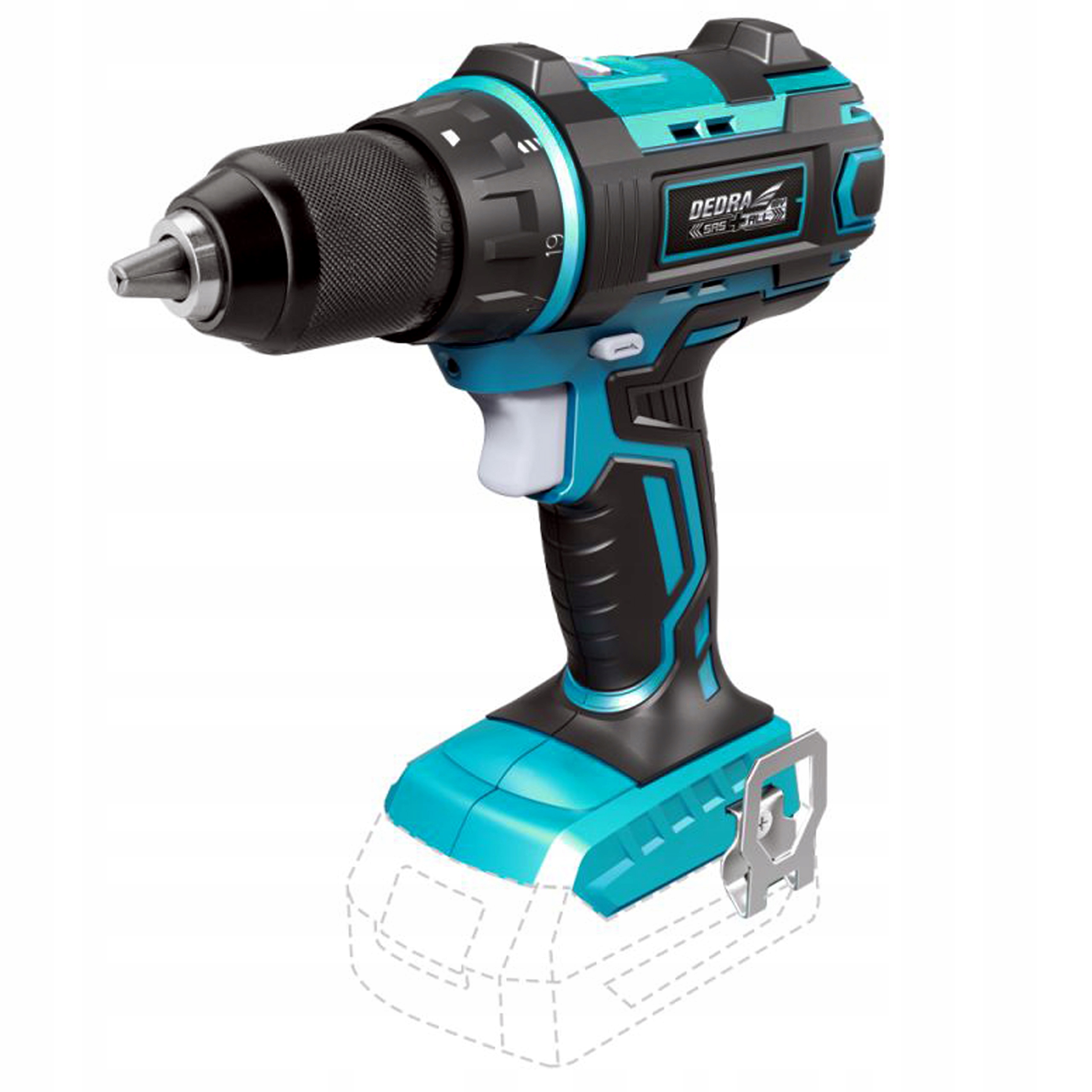 

Wiertarko wkrętarka aku Dedra DED7041 SAS+18V Led