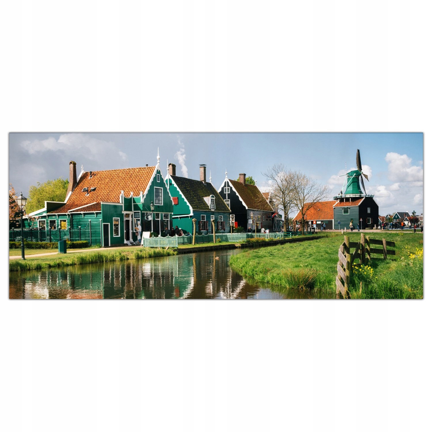 

Obraz Szklany Foto-obraz Domy na Wodzie 125x50