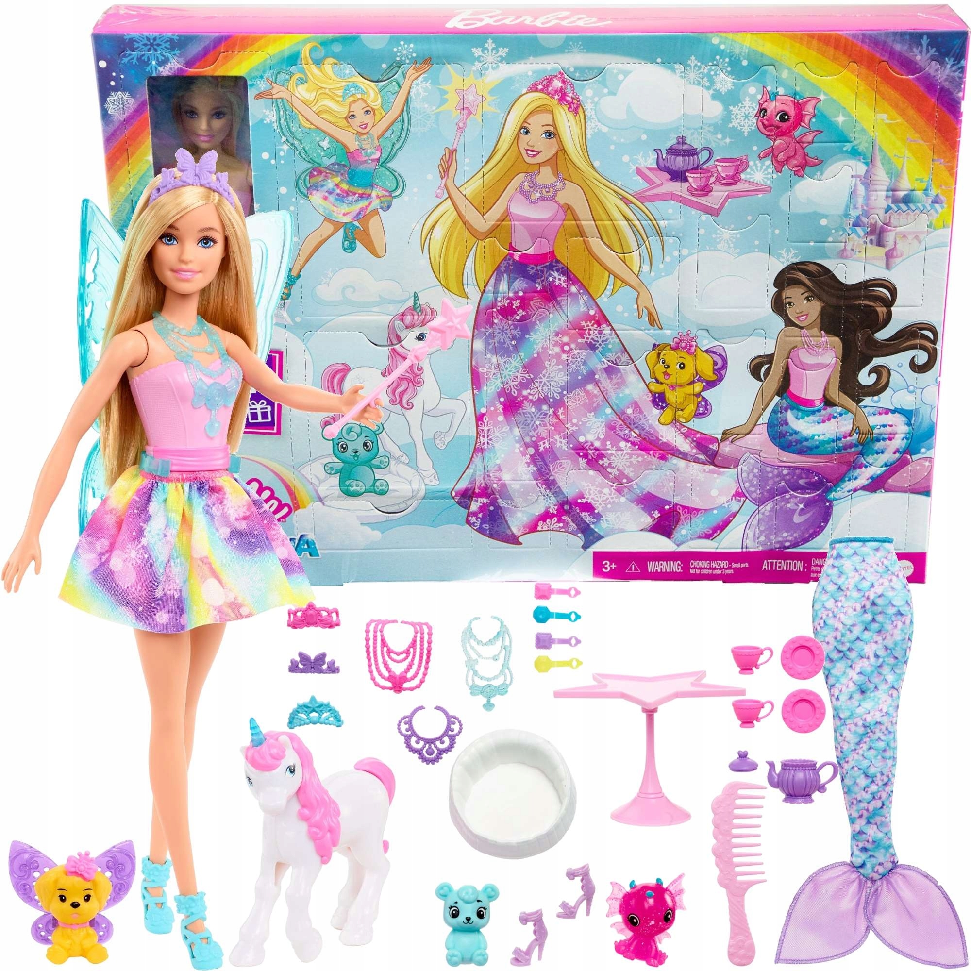 

Lalka Barbie Kraina Fantazji Kalendarz Adwentowy