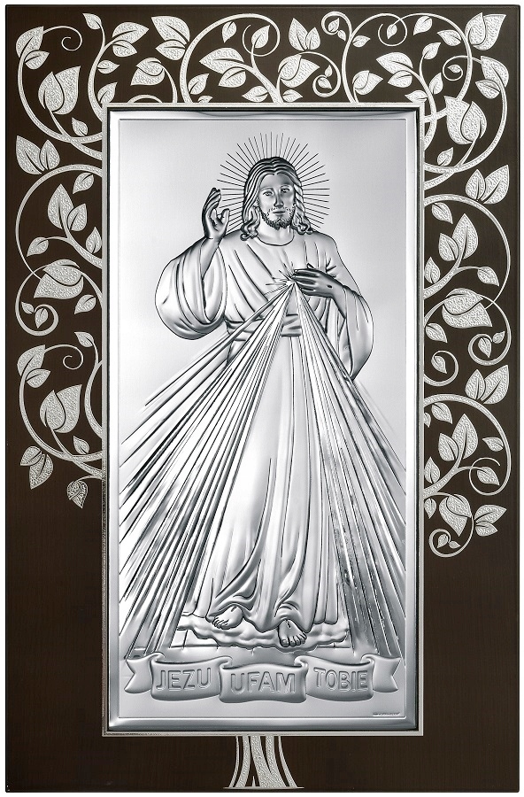 Veľký obraz Milosrdný Ježiš Gravírovanie Zadarmo! 6443M/3C