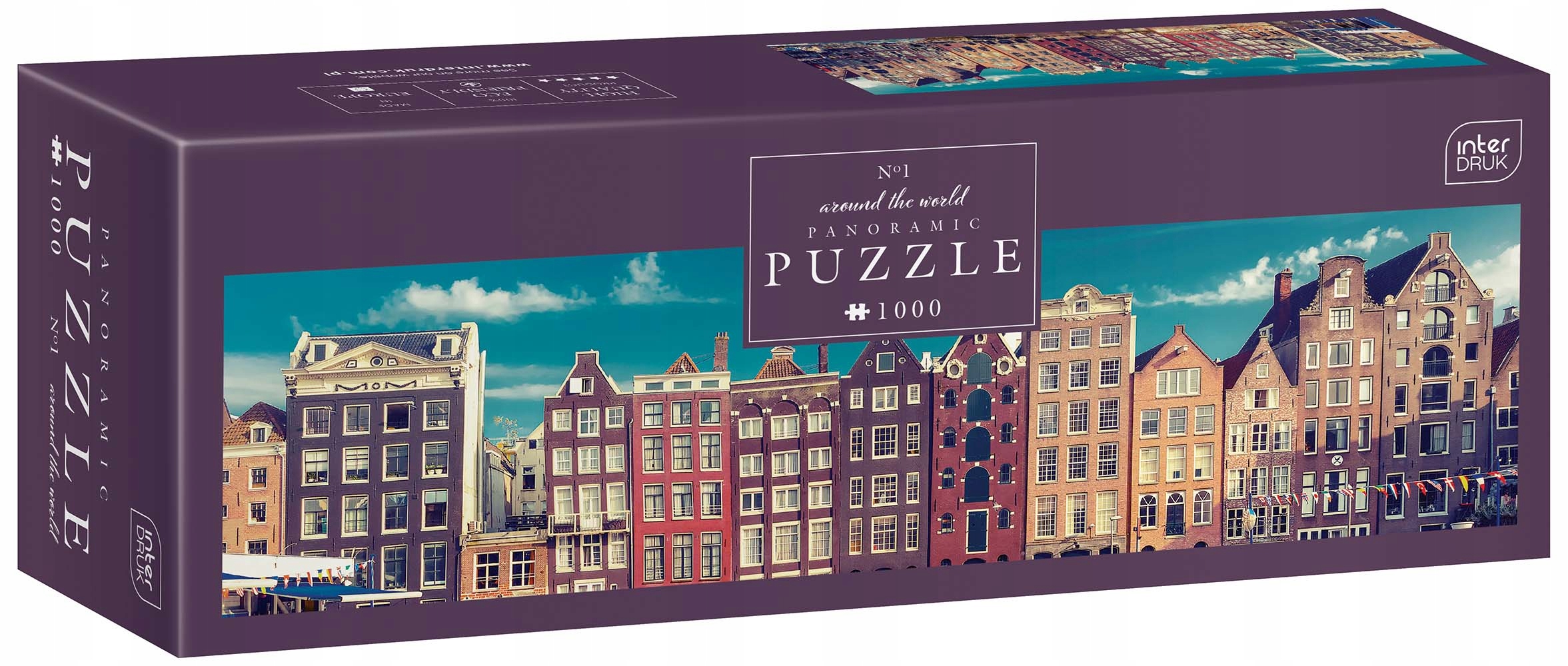 

Puzzle InterDruk panorama 1000 el Around the World
