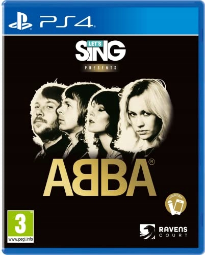 Let's Sing Abba z mikrofonem PS4