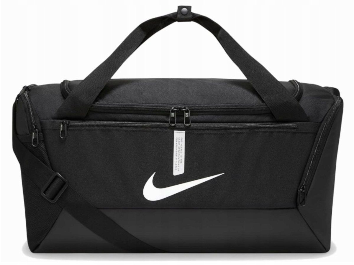 Sportovní tréninková taška Nike Academy CU8097-010, černá, prostorná, sportovní