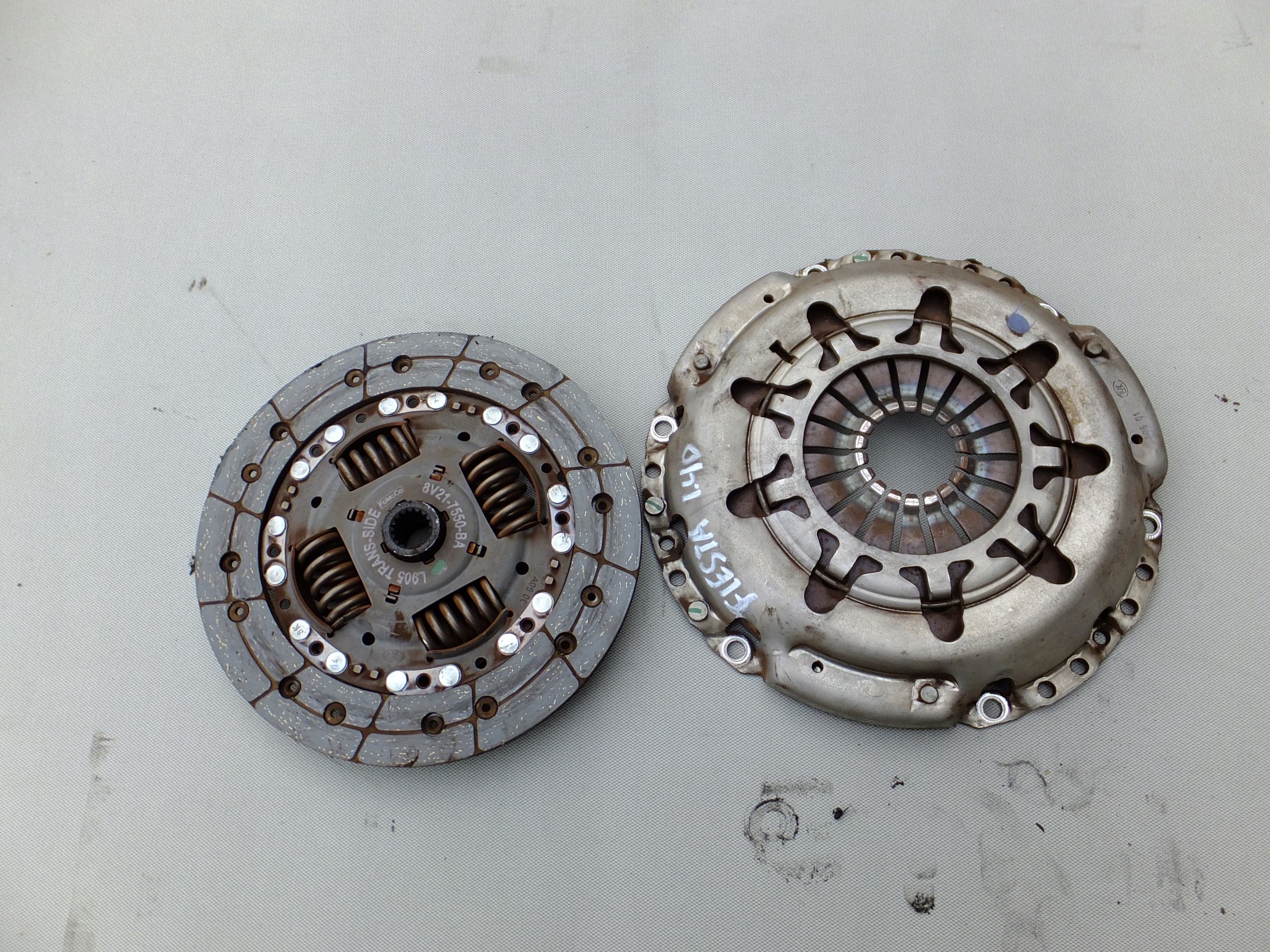 de pression Disque Embrayage ford fiesta mk7 1,4 tdci 2010r