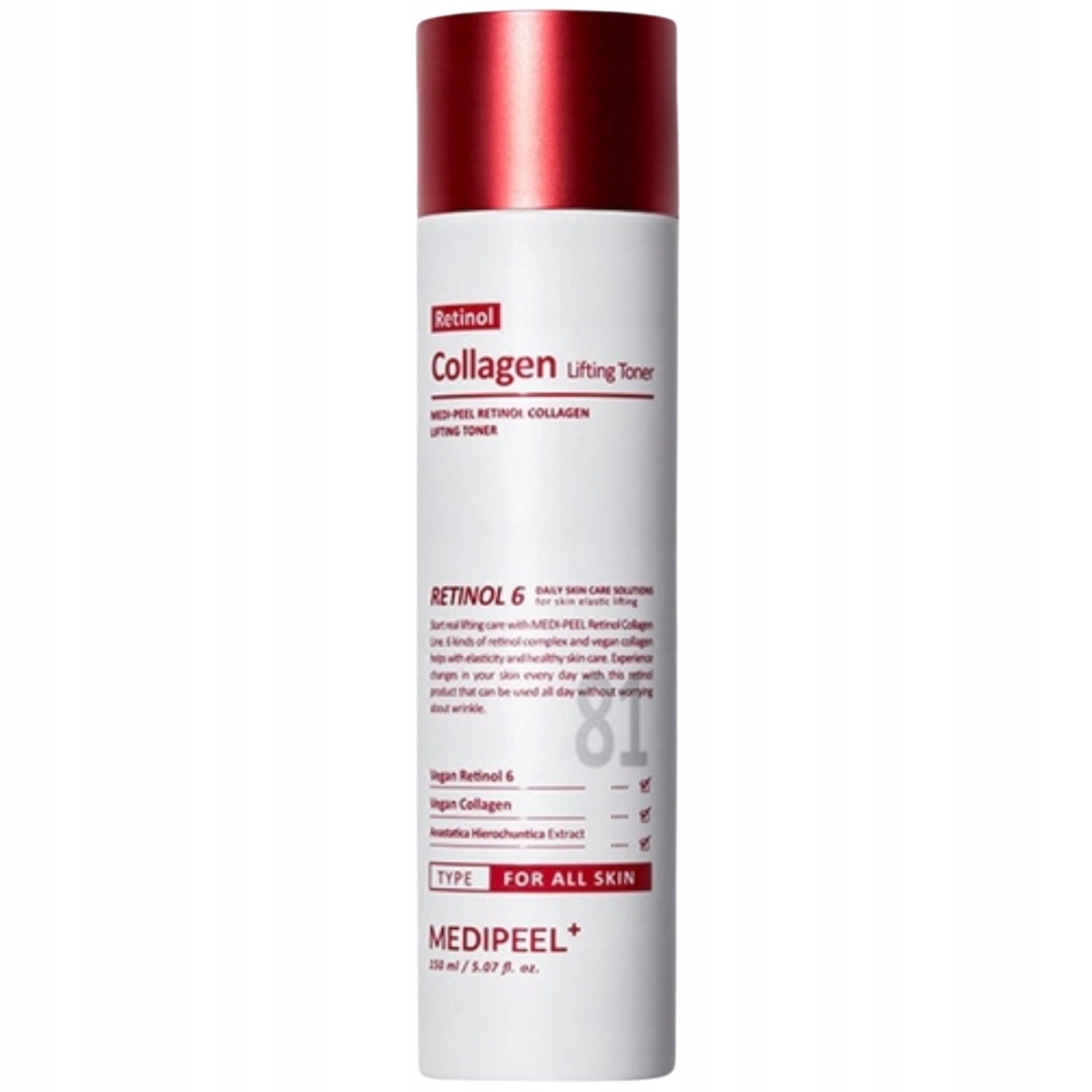 Medi-peel Retinol Collagen Lifting Toner, 150 Ml – zpevňující tonikum