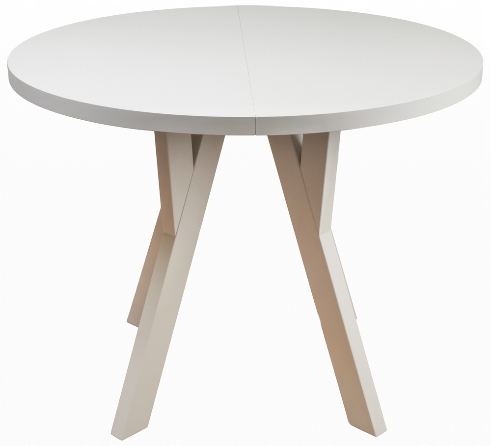 Rozkládací jídelní stůl Osenness 100-180x100 cm kašmír