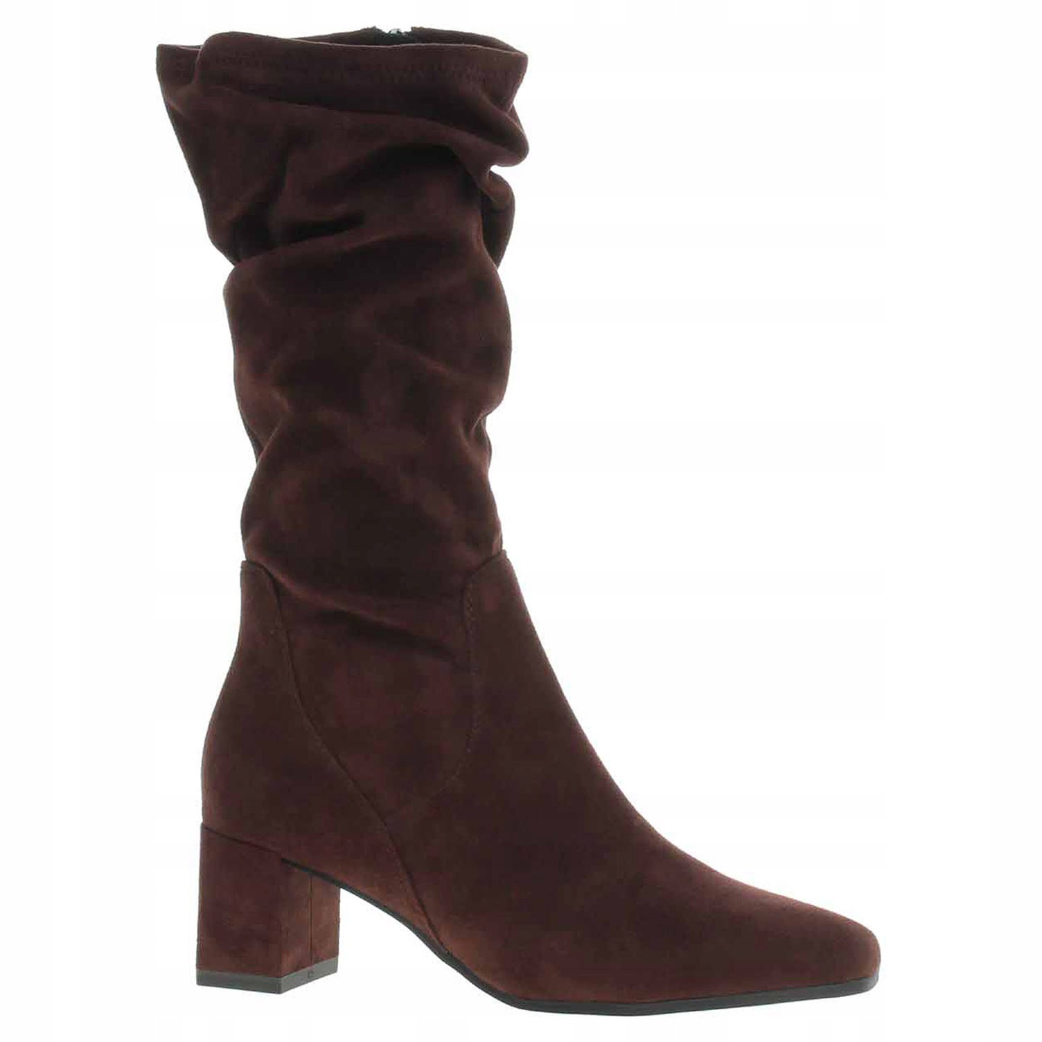 Dámské polokozačky Caprice 9-25303-47 dk brown stretch 38
