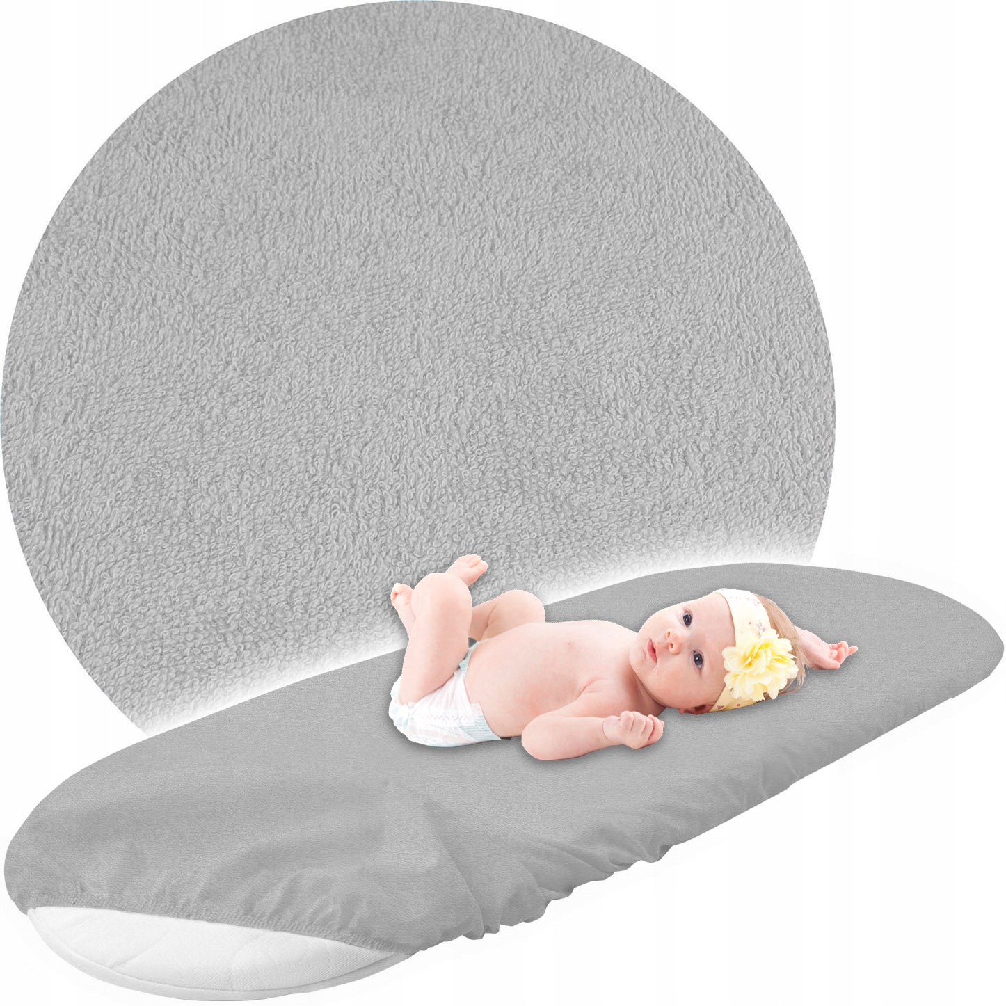 

Prześcieradło Do Wózka Kołyski 38x80 Z Gumką