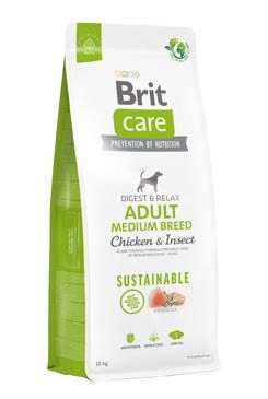 Levně Brit Care Dog Sustainable Adult Medium Breed 12kg