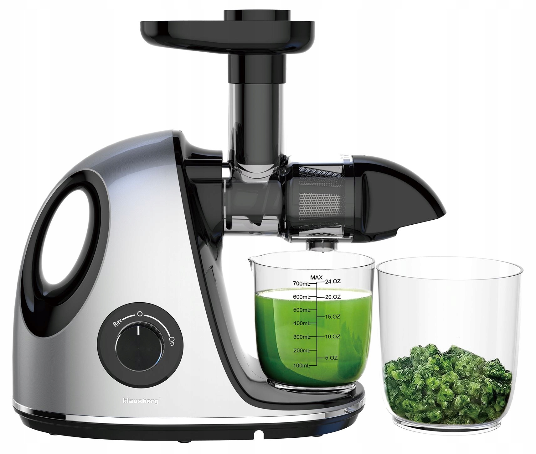 Sokowirówka Wolnoobrotowa 150W Sok warzyw owoców Cold Press Klausberg 7863