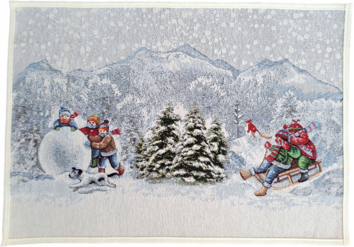 

Mała Serwetka Świąteczna Podkładka Zimowa 35x50 cm