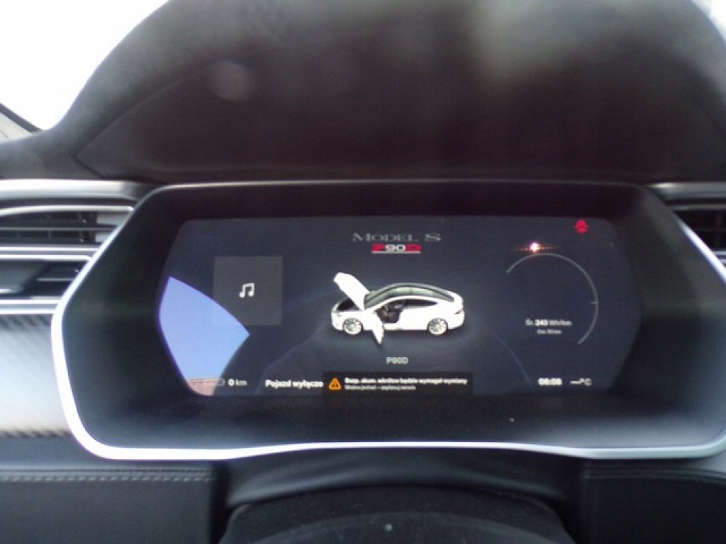 dials display EU 1004788-00-E TESLA MODEL S PERFORMANCE 772 KM 12-20
