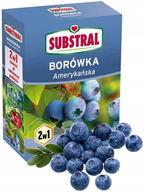 

Nawóz do Borówek Zakwasza Podłoże 1 kg Substral
