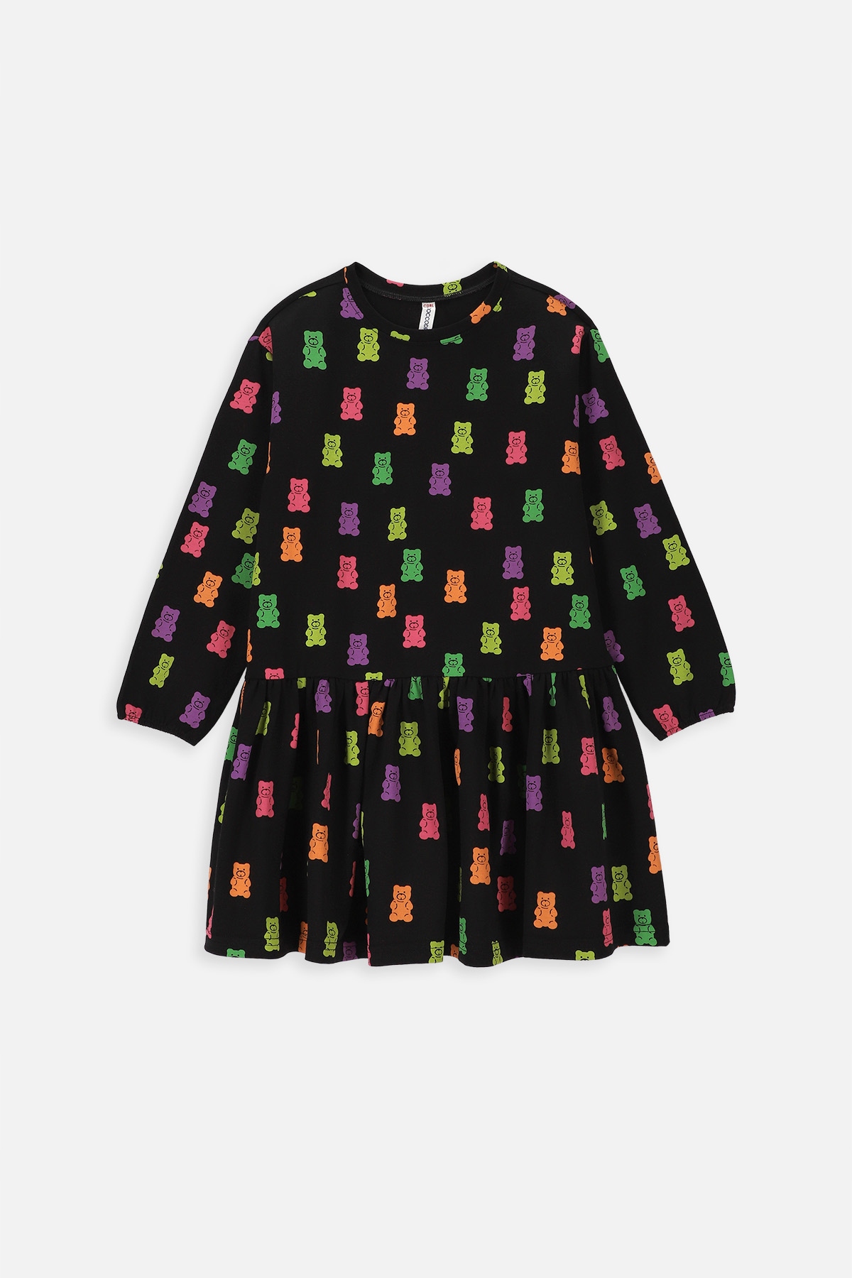 Sukienka Dla Dziewczynki 116 Czarna Sukienka Dresowa Coccodrillo WC4