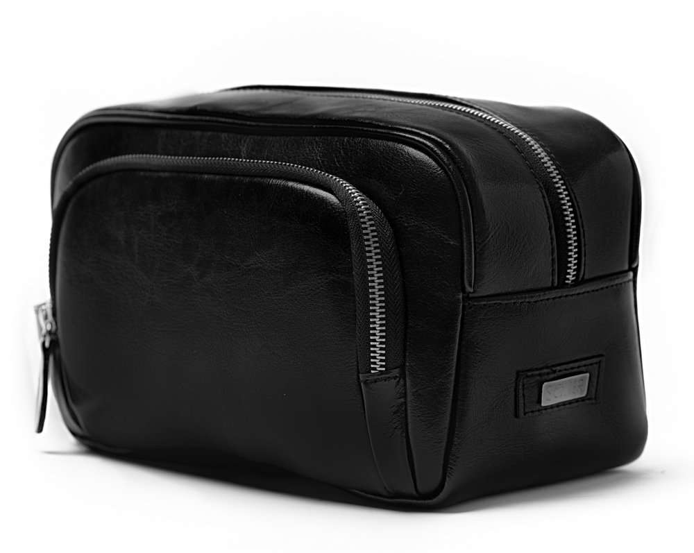 

Kosmetyczka męska skórzana podróżna duża Solier