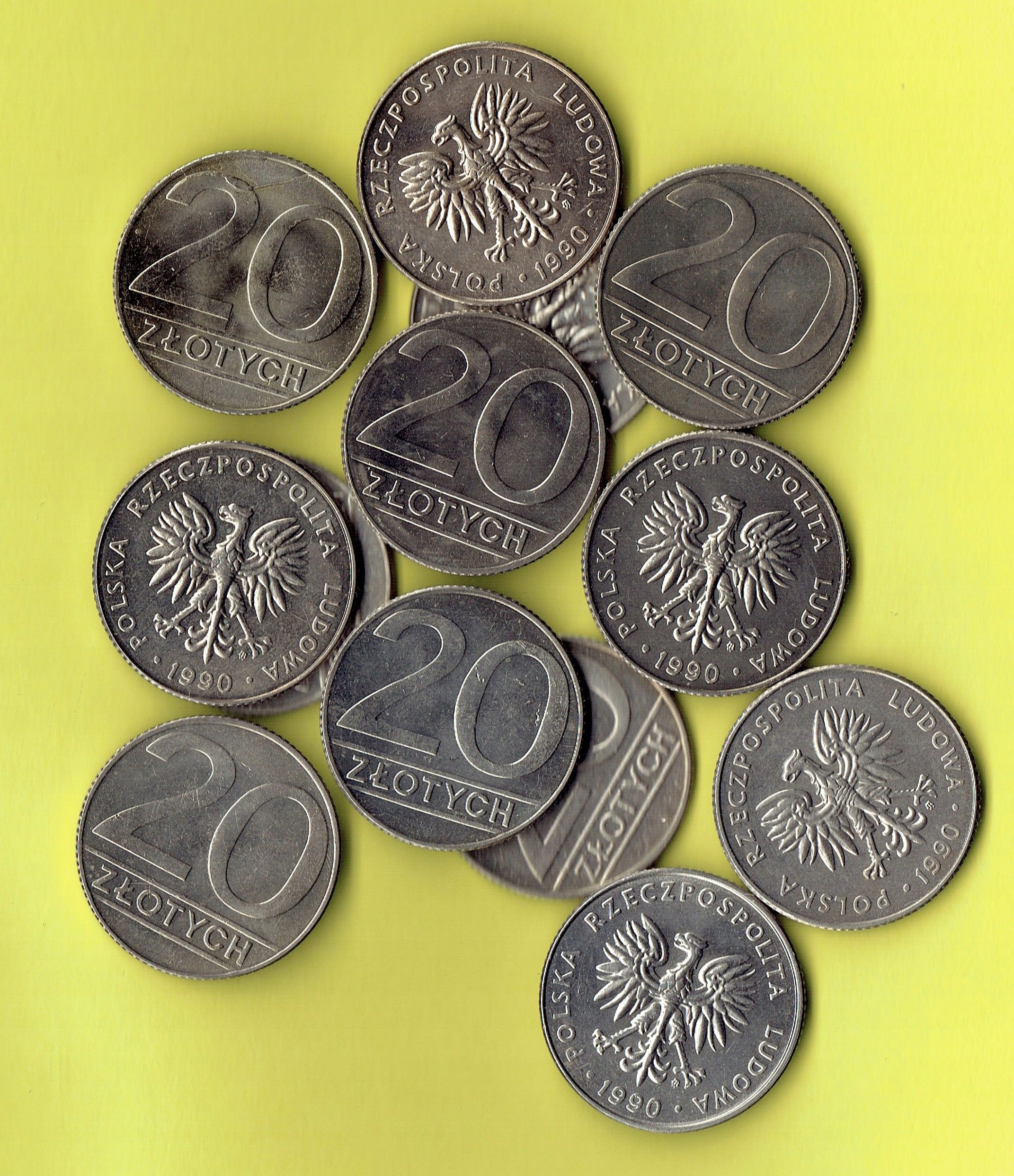 POLSKA 20 zł 1990 r.