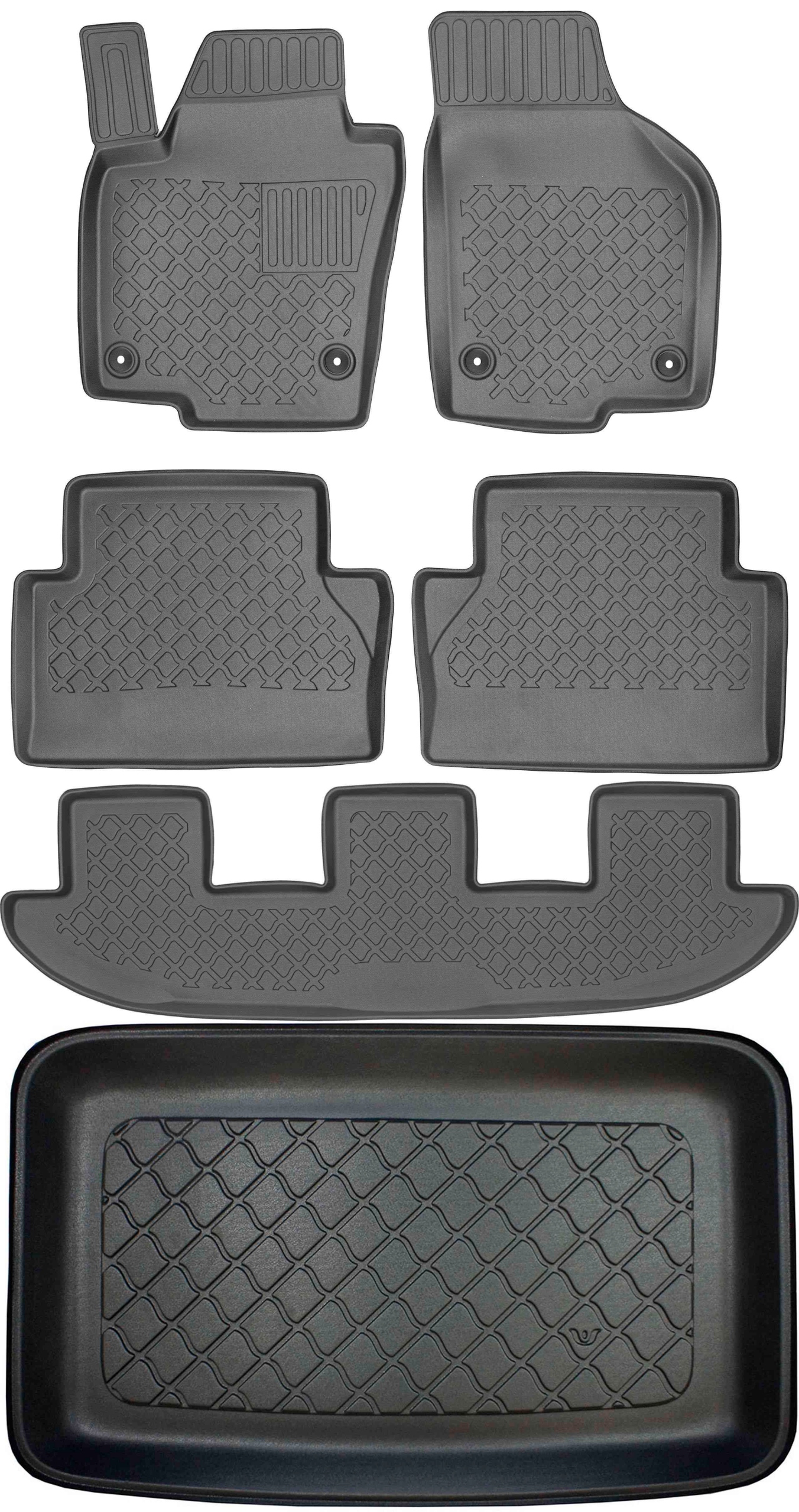 Seat Alhambra II 7os 2010-2020 Коврики + коврик