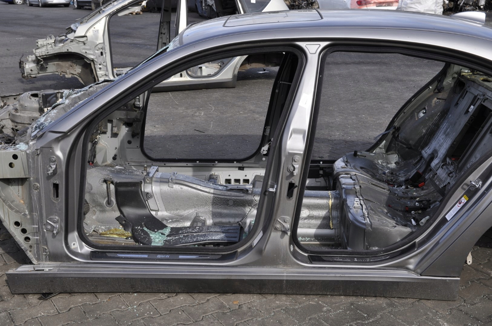 BMW 7 E65 СТОЙКА ПОРОГ ЛЕВЫЙ СТОЙКА A B