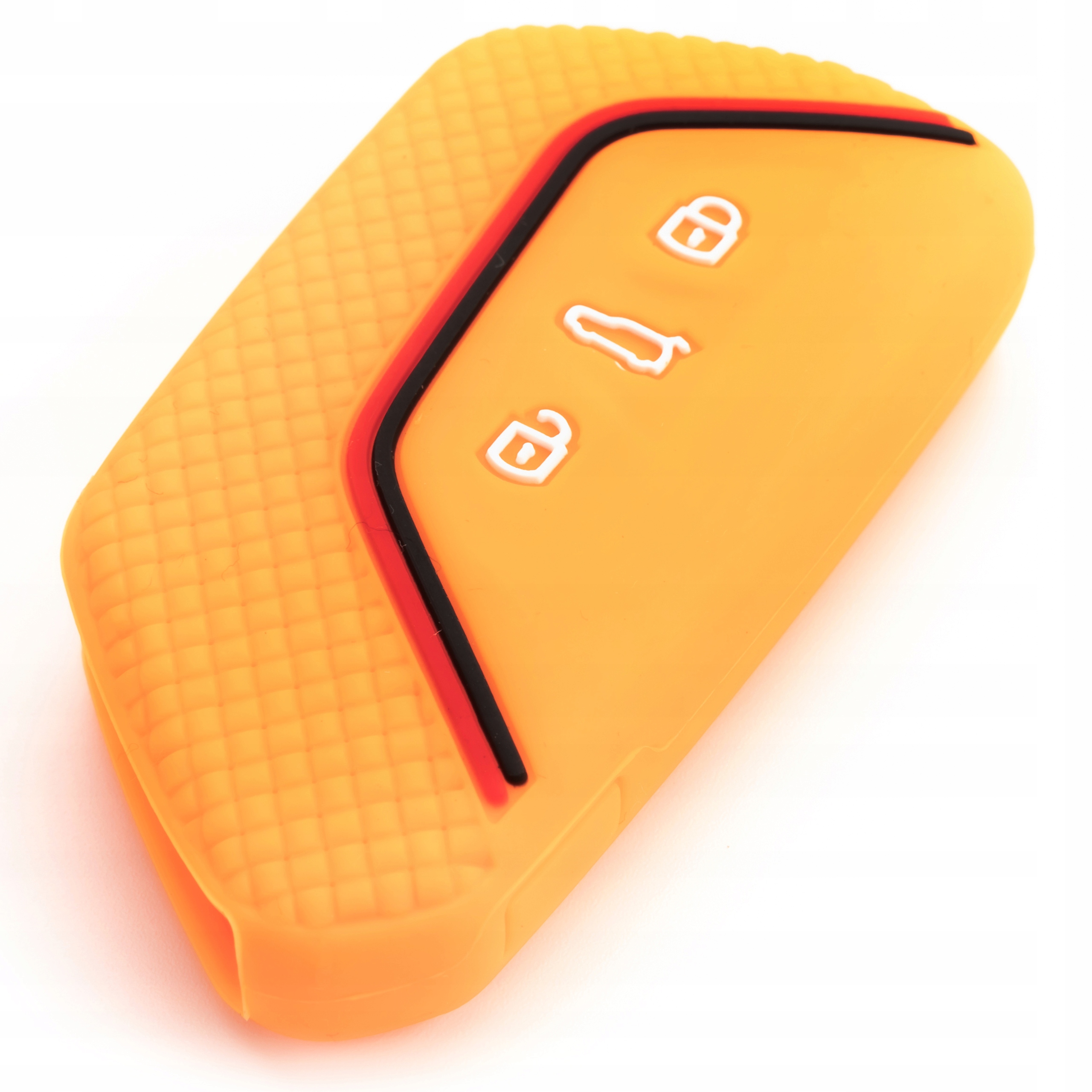 Zdjęcie AWparts ETUI NA KLUCZYK POMARAŃCZOWE DO VW GOLF 8 LEON OCTAVIA V