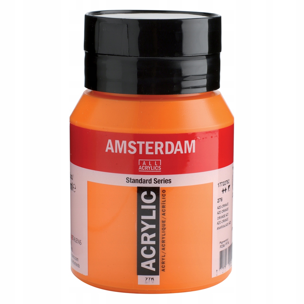 Talens Amsterdam barva akryl 500ml 276 azo orange