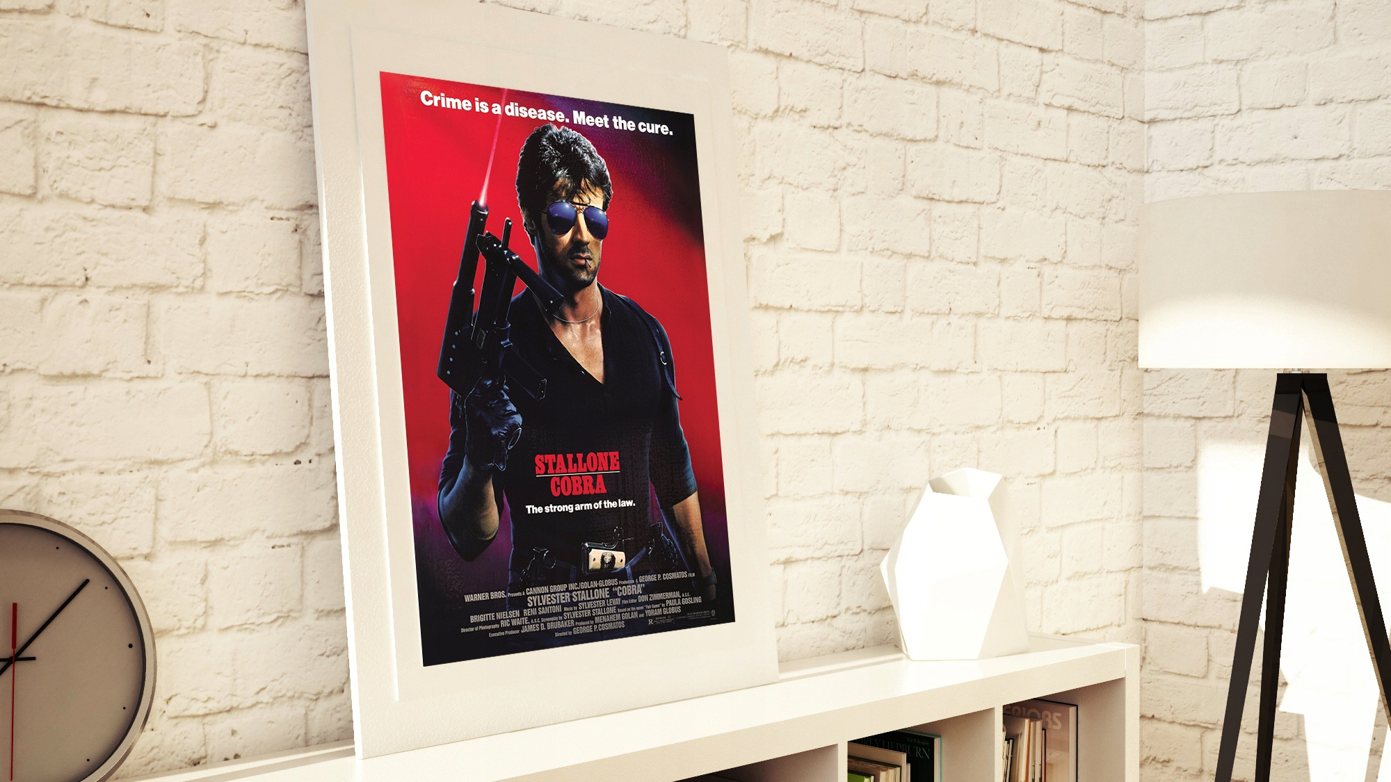 Plakat Cobra Film Sylvester Stallone Nazwa Plakat