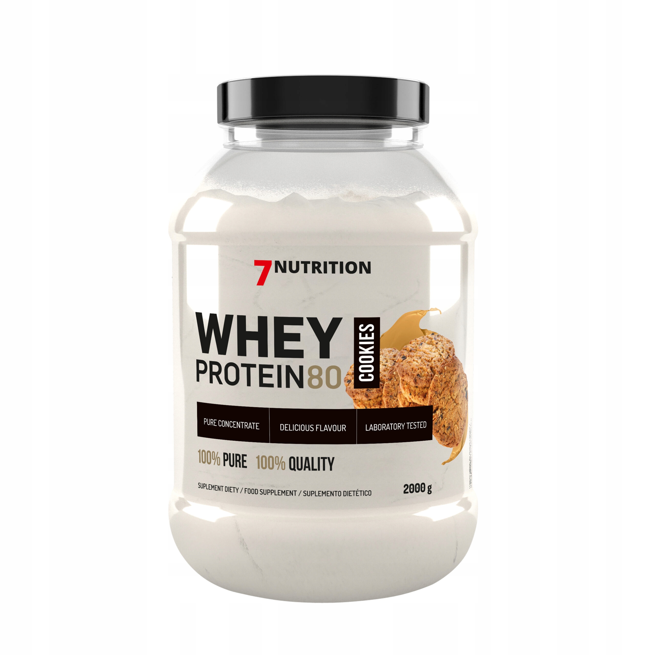 7NUTRITION Whey Protein 80 2000 g Wpc Protein