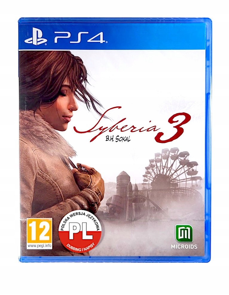 Syberia 3 PlayStation 4 (PS4) pudełkowa