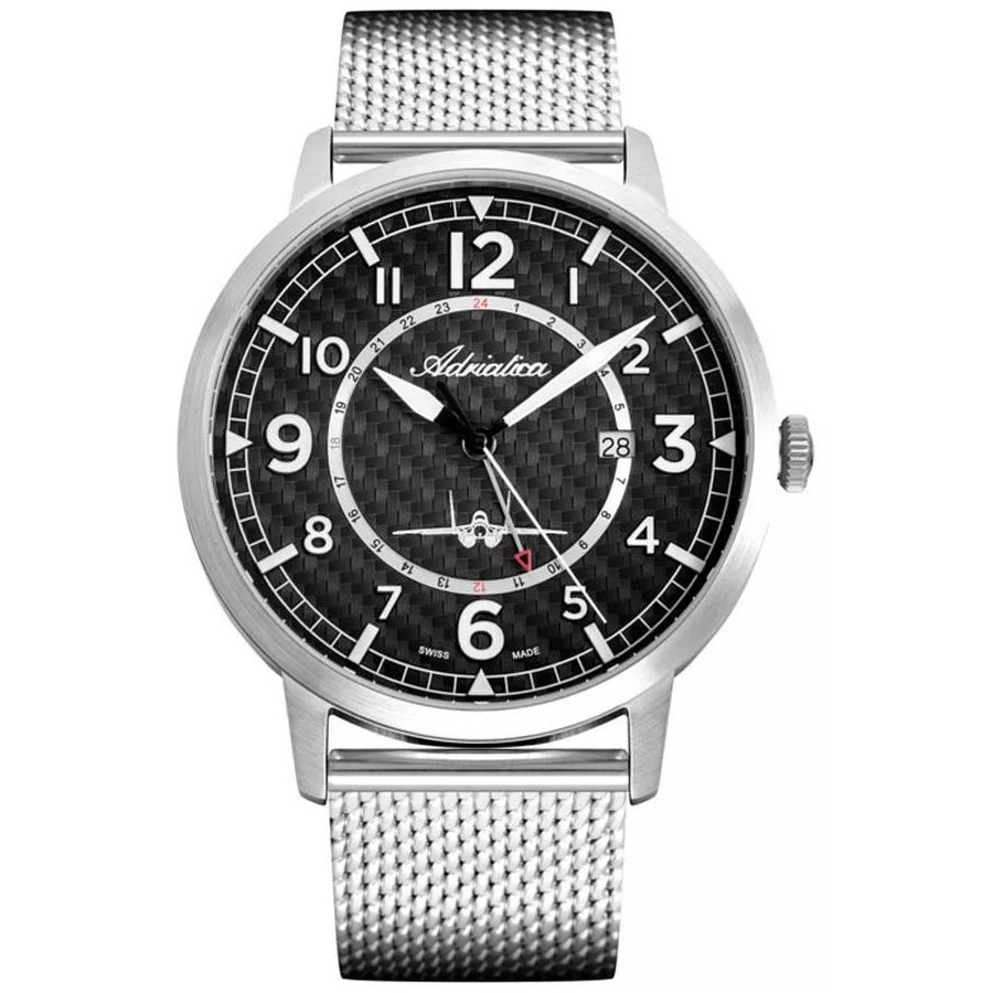 Pánské Hodinky Adriatica A8284.5124Q stříbrné