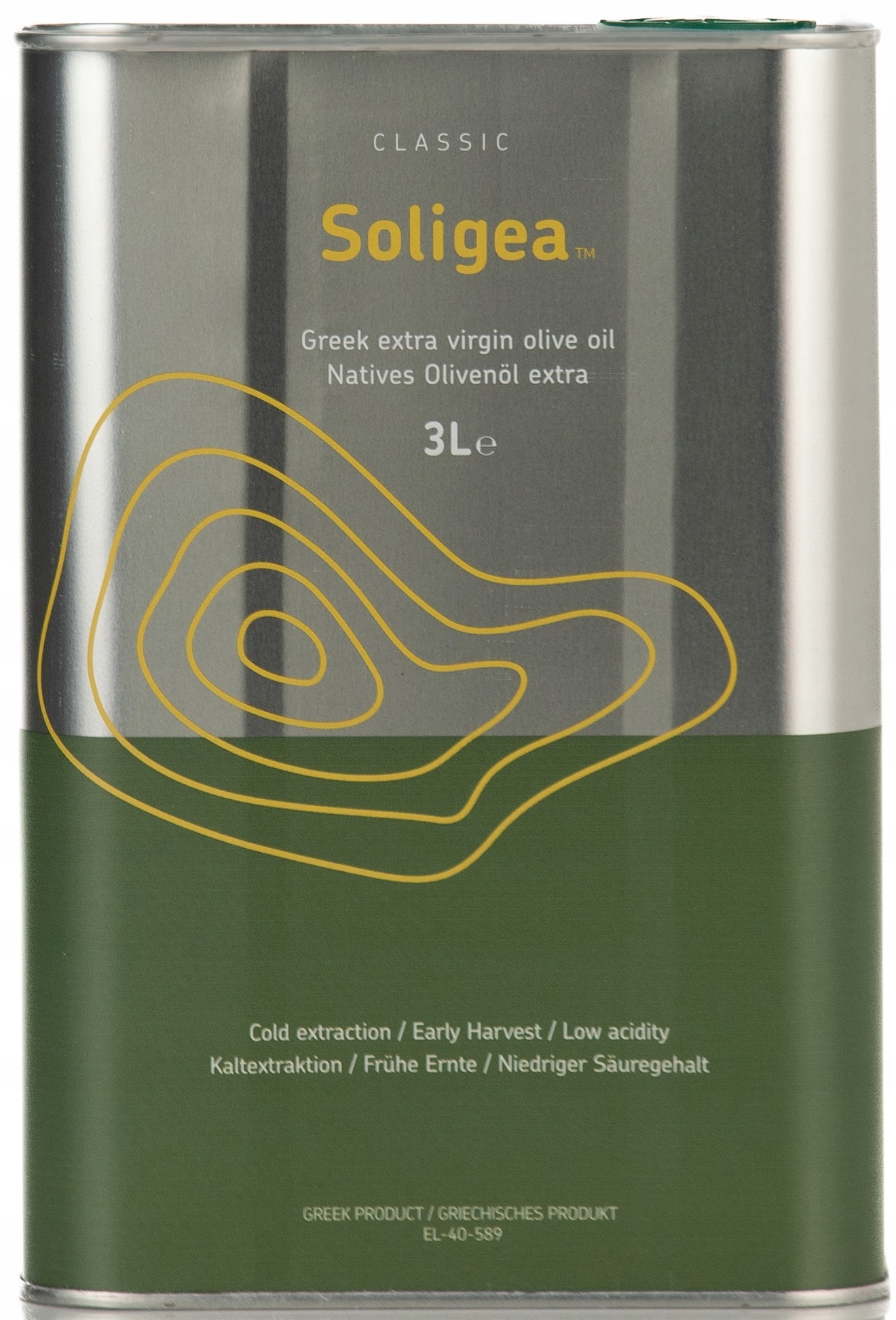 Ekskluzywna oliwa Grecka Pdo Soligea 3 l