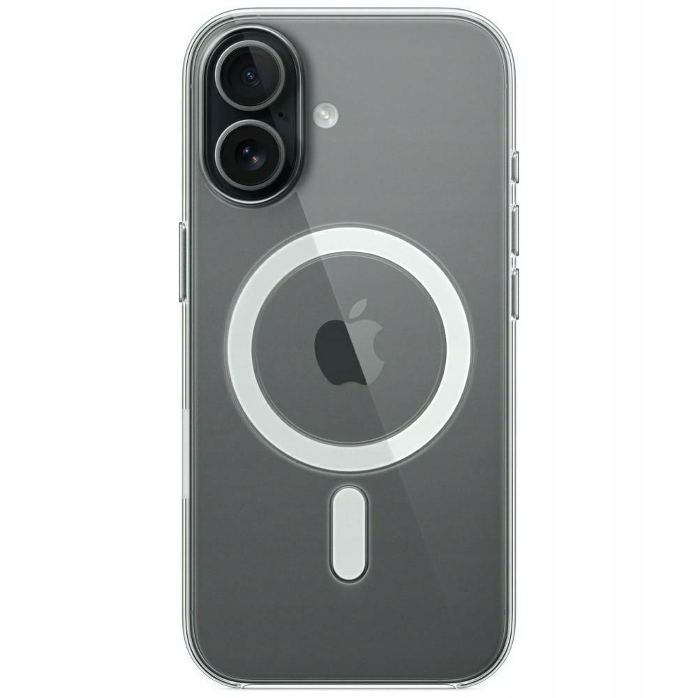 Pouzdro Apple Clear Case MagSafe pro iPhone 17 je průhledný