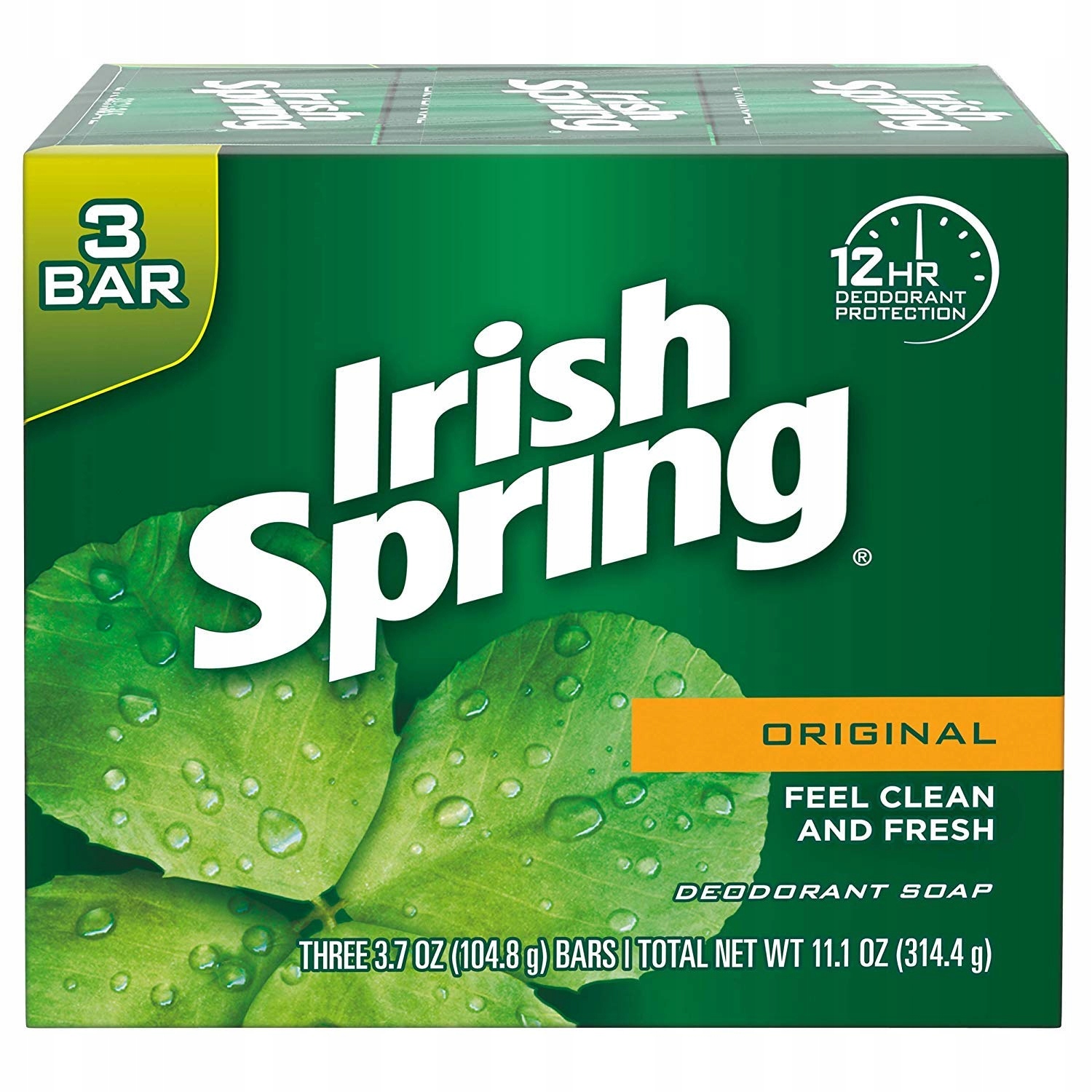 

Irish Spring Original Mydło Z Usa 106g x 3 szt