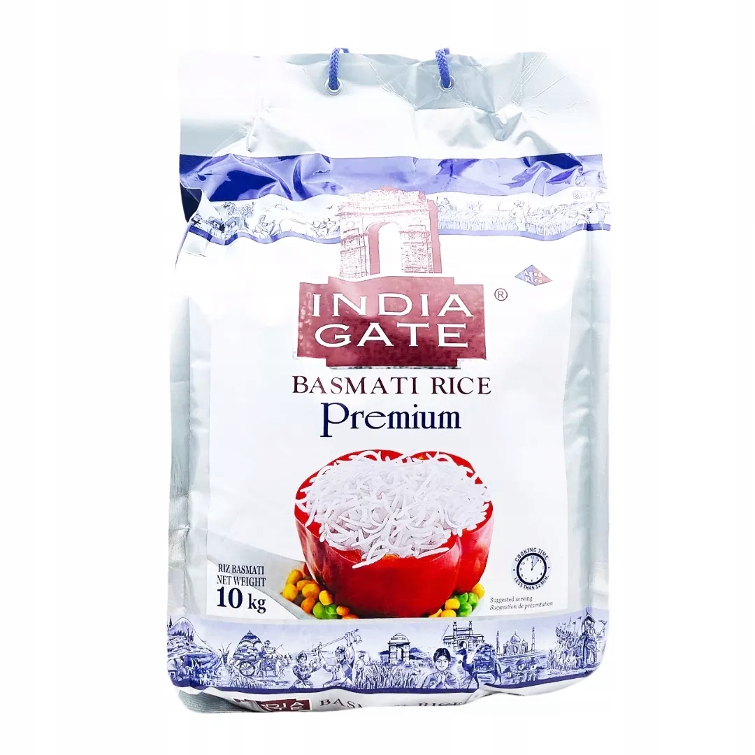 Levně Rýže basmati dlouhozrnná Premium India Gate 10 kg