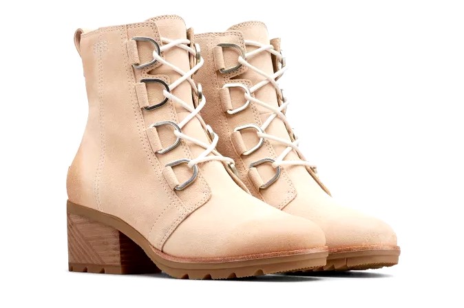 Boty Sorel Cate Lace Voděodolné Kotníkové Boty 39.5