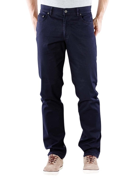Brax Granátové Casual Chino Kalhoty Z Bavlny A Elastanu W40 L32 2FA
