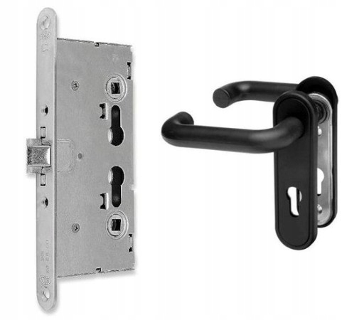 ZESTAW DO DRZWI PPOŻ ZAMEK KLAMKA HORMANN PADILLA
