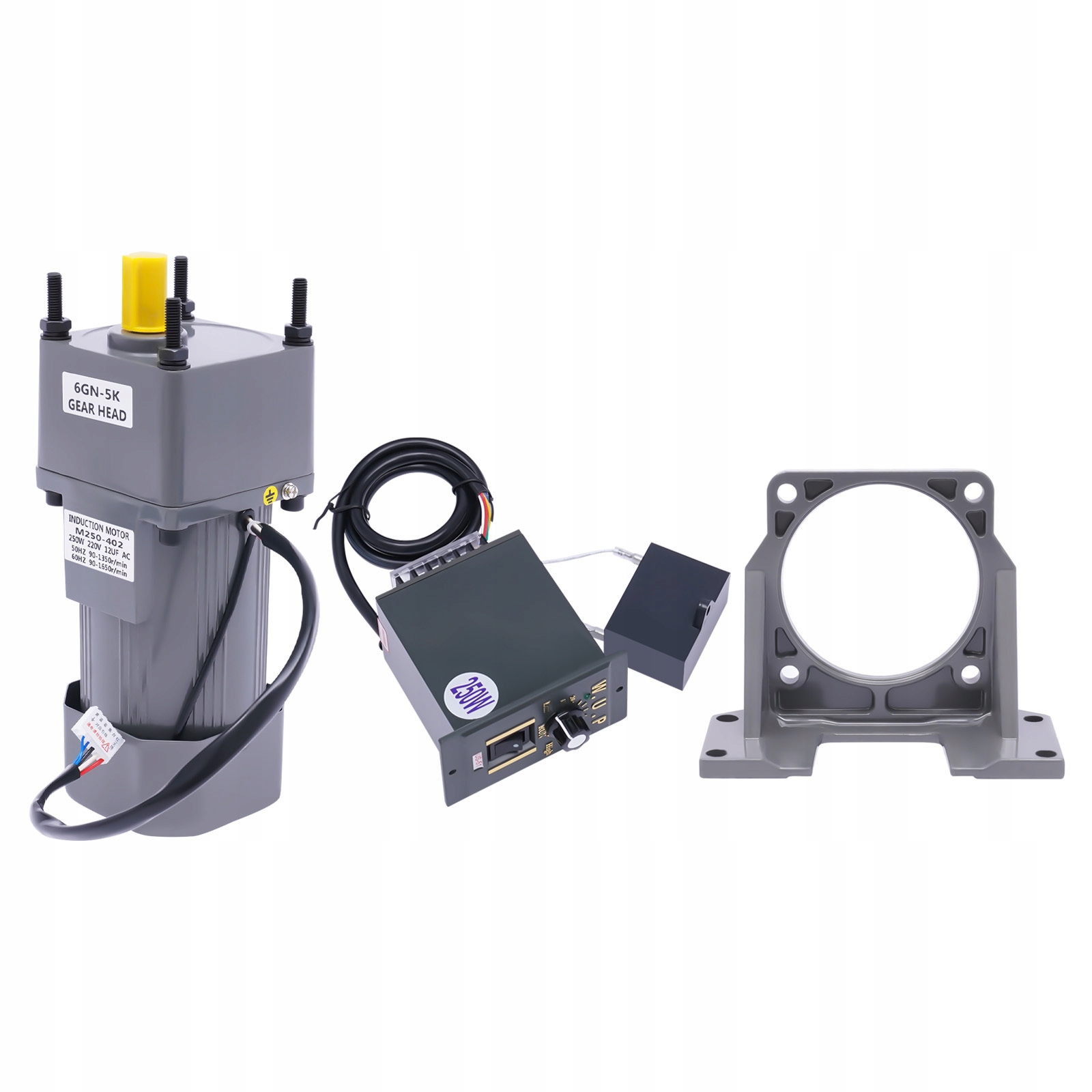 250W 5K REGULACJA PRĘDKOŚCI SILNIKA+WSPORNIK 220V EAN (GTIN) 6976083602001