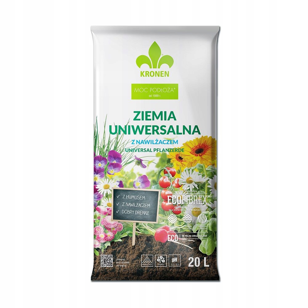 

Kronen Ziemia Uniwersalna Z Nawilżaczem 20 L