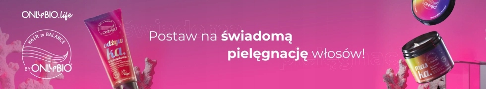 ONLYBIO HAIR CYCLING INTENSYWNIE ODŻYWCZA MASKA DO WŁOSÓW 15 MIN Stan opakowania oryginalne