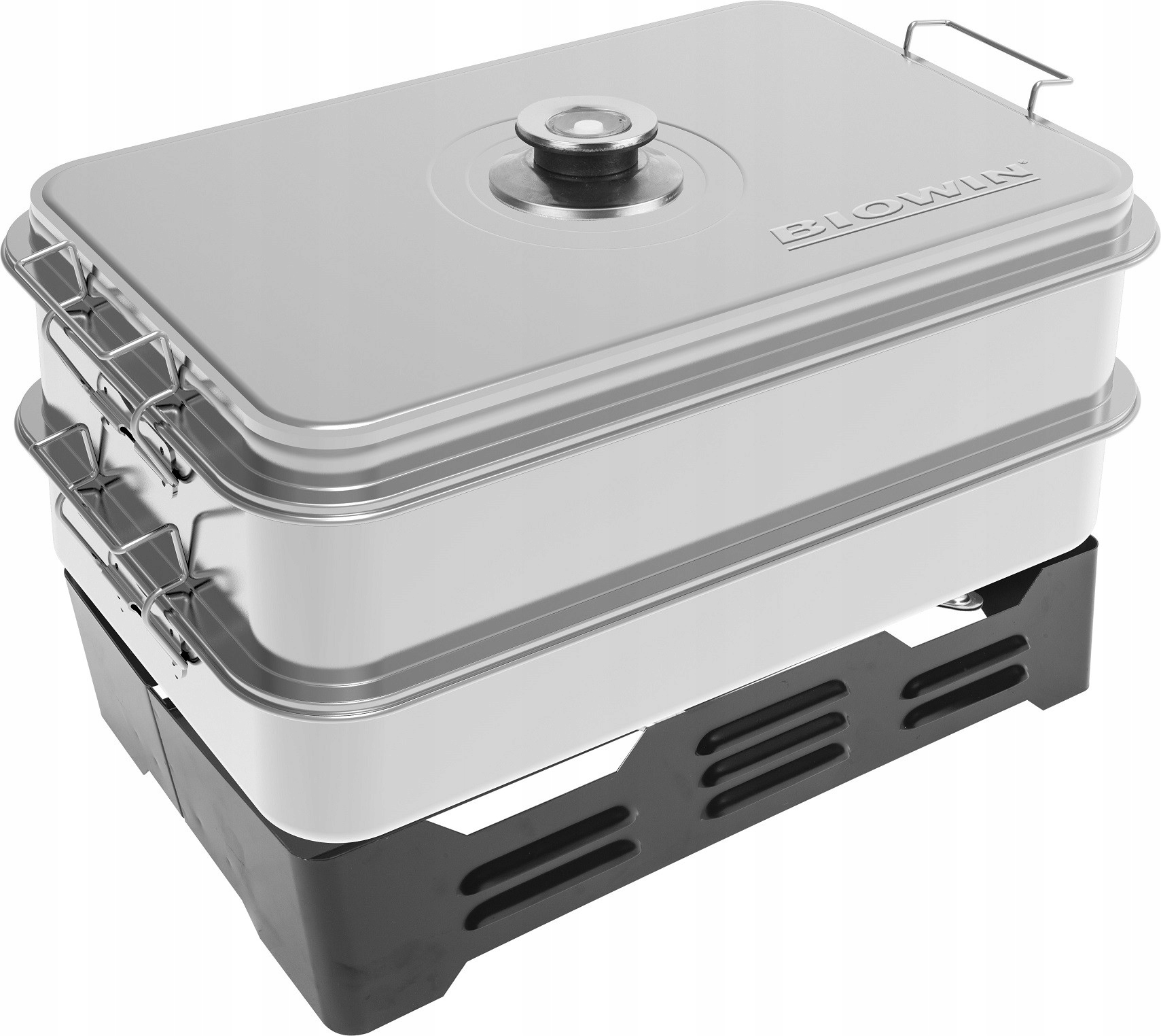 Balkónová udiareň s nastaviteľnou kapacitou