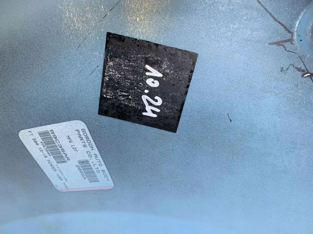 Fiat 500 07r parafango Destra 2007