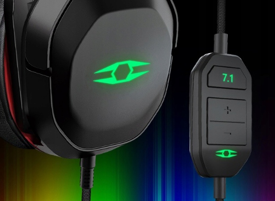 SŁUCHAWKI GAMINGOWE 7.1 TAKSTAR FORGE MIKROFON USB Impedancja 32 Ω