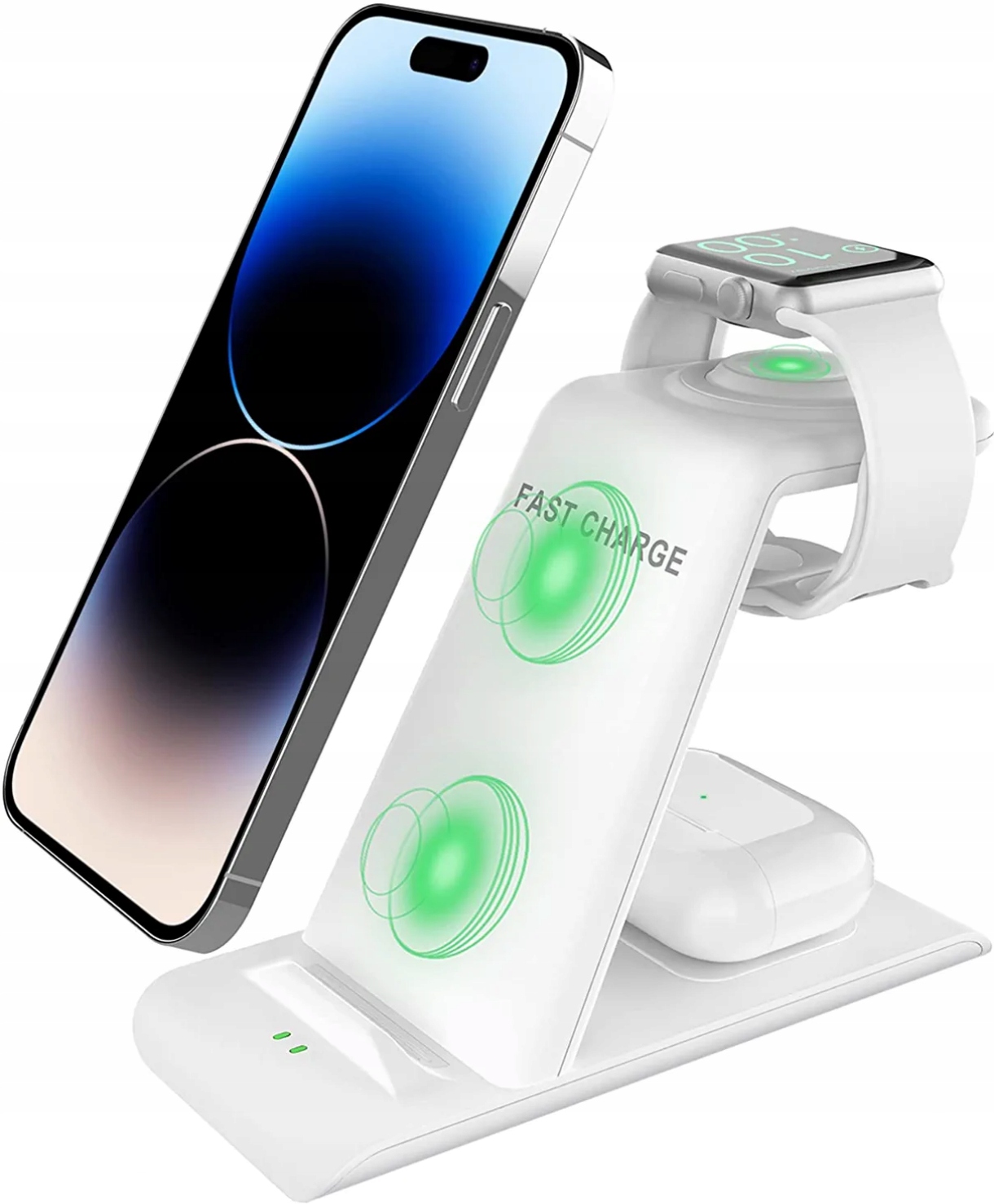 

Ładowarka Indukcyjna 3w1 Do iPHONE Apple Watch Air