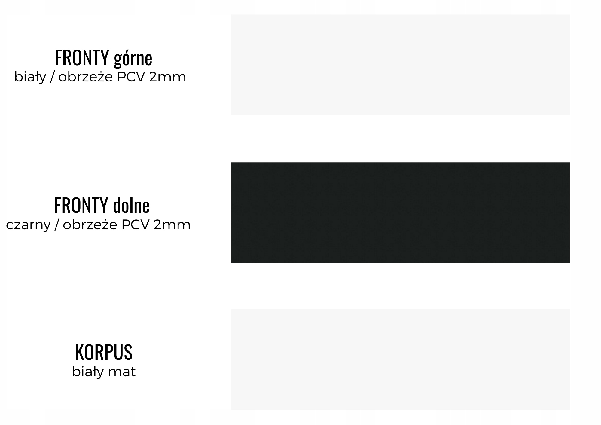 Szafka kuchenna OREO 40 HSG-200 Marka Meble Noka