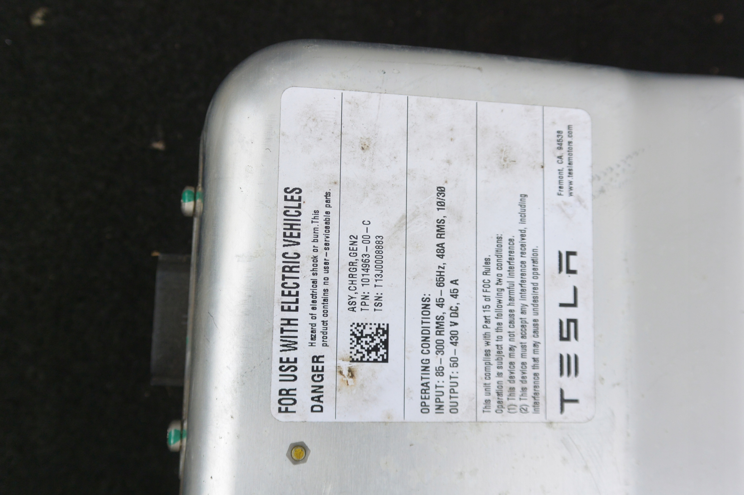 module control unit LADOWANIA TESLA MODEL S 12-16