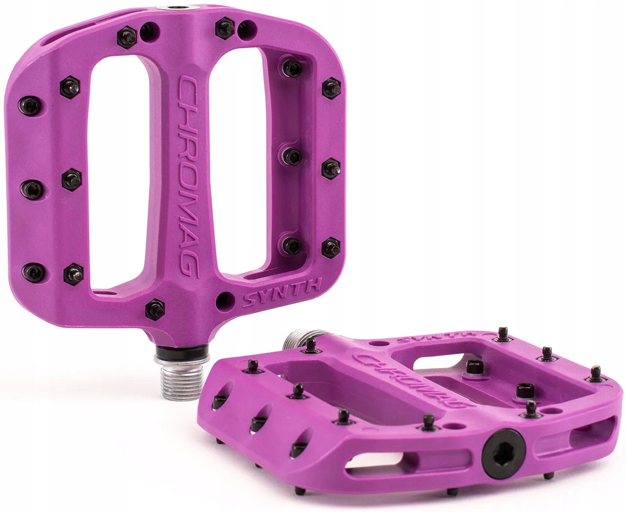 Pedały Platformowe Chromag Synth 110x107 mm 380g Purple