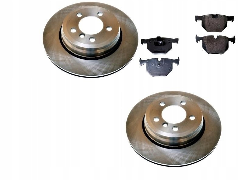 Kotouče Bmw X5 E53 4.4 4.6 4.8 2000-2007 Zadní Větrané 324 MM